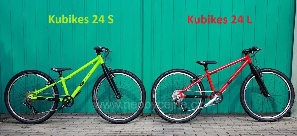 Lehká dětská kola Kubikes 24S a 24 L - Neobyčejně.cz