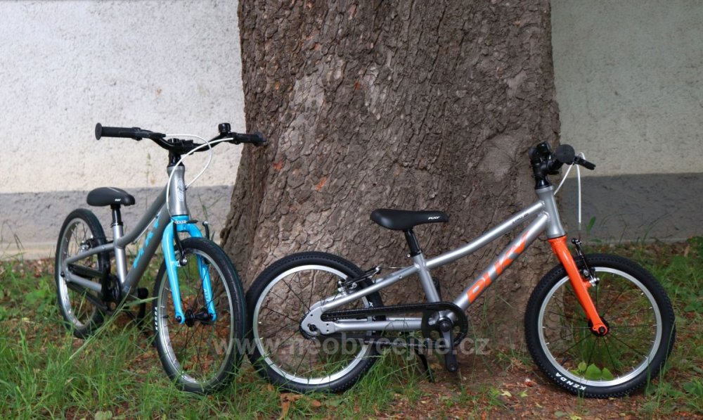 porovnání kola Puky LS Pro 16 a 18
