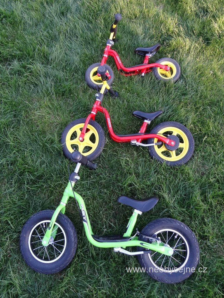 porovnání odrážedel Puky