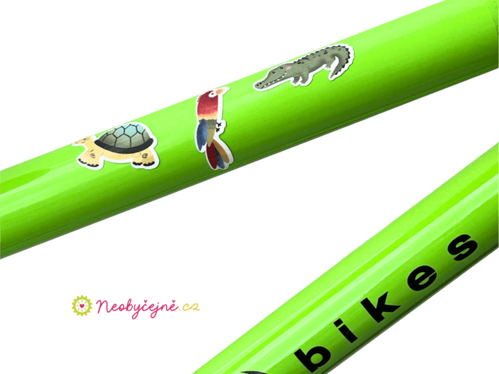 samolepky na dětské kolo Kubikes - Neobyčejně.cz