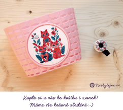 VÝHODNÁ SADA / košík a zvonek (kočky)