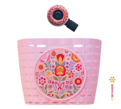 VÝHODNÁ SADA / košík a zvonek (kytky)