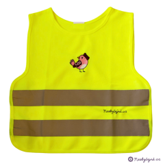 REFLEXNÍ VESTA pro děti Ptáček         (od 2 do 6 let)