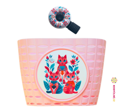 VÝHODNÁ SADA / košík a zvonek (kočky)