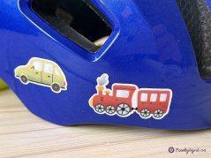 Samolepky / na kolo, odrážedlo, helmu / dopravní prostředky