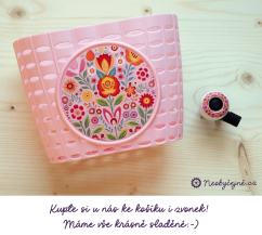 VÝHODNÁ SADA / košík a zvonek (kytky)