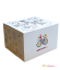DÁRKOVÁ SADA / košík a zvonek (žirafy) / lahev Cyklovýlet (zelené víčko)