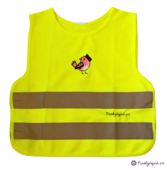 REFLEXNÍ VESTA pro děti Ptáček         (od 2 do 6 let)