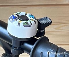 VÝHODNÁ SADA 2 x zvonek / auta a květiny s medvídkem