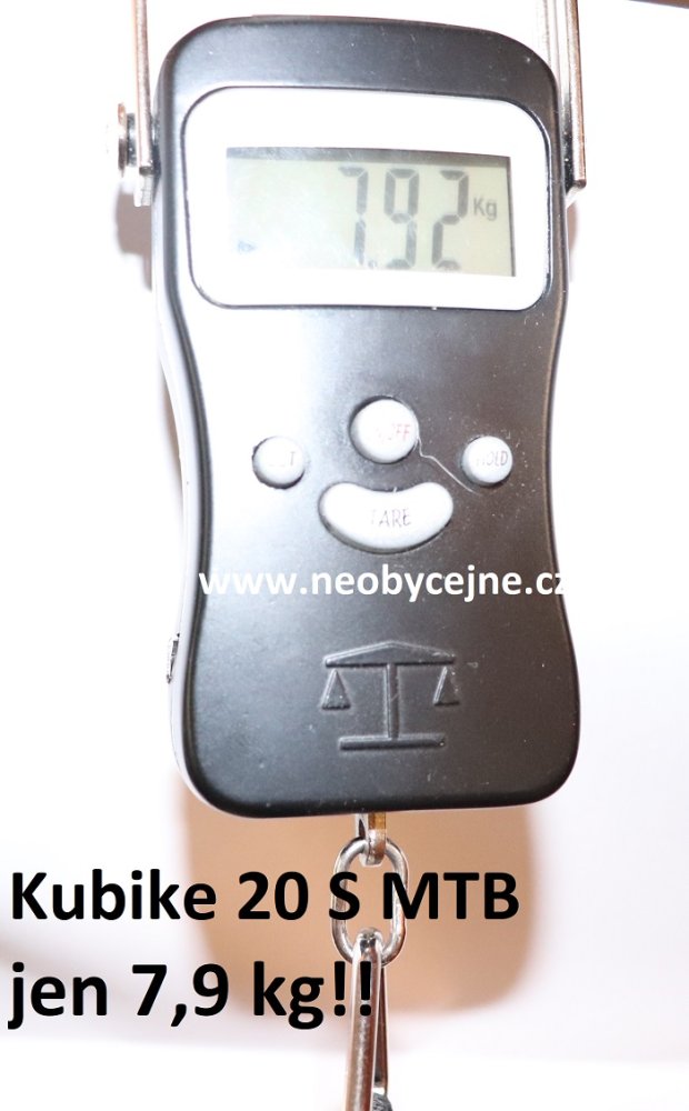 kolik váží dětské kolo Kubike 20 S - Neobyčejně.cz