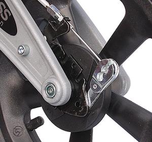 bubnová brzda u odrážedla First bike- Neobycejne.cz