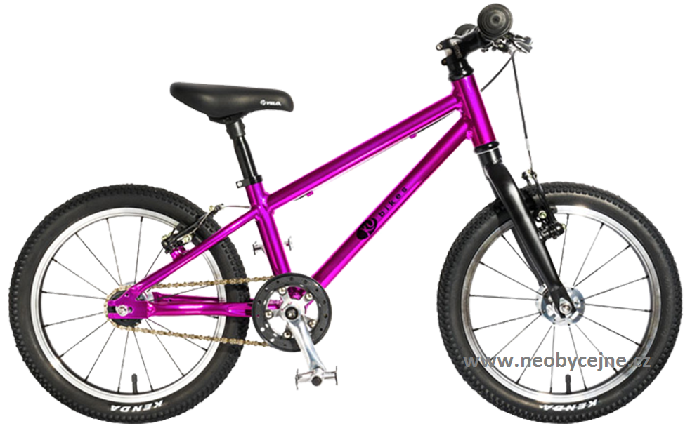 lehké dětské kolo Kubikes Lasur Pink - Neobyčejně.cz